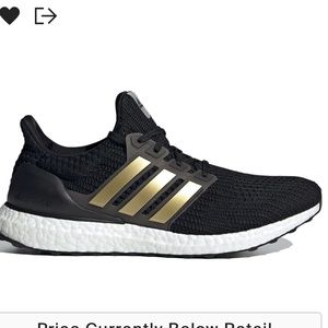 adidas Ultra Boost 4.0 DNA
Black Metallic Gold size 9 1/2